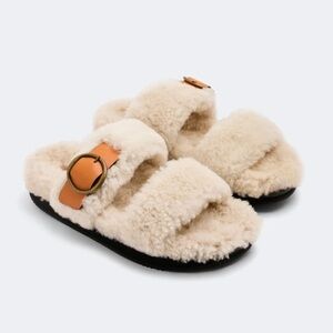 ISABEL MARANT Frikon Shearling Sandals